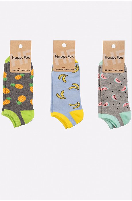 Женские носки 3 пары Happy Fox