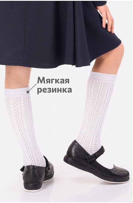 Ажурные гольфы для девочки 2 пары Happy Fox