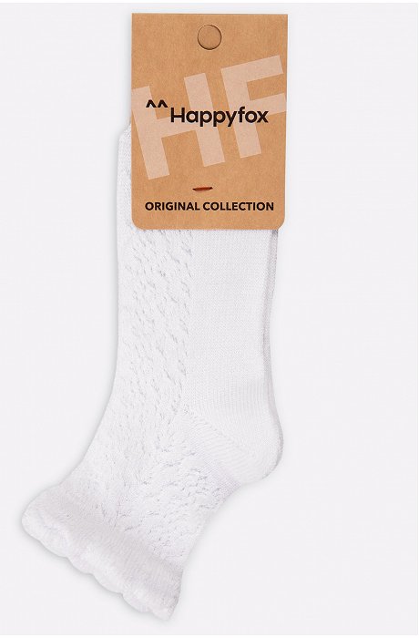 Носки для девочки ажурные Happy Fox