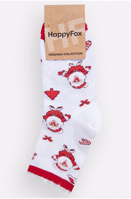 Женские носки с люрексом Happy Fox