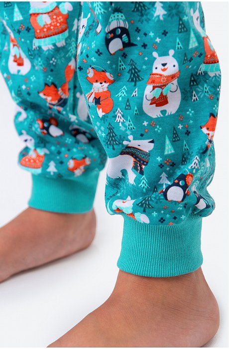 Детская новогодняя пижама Happy Fox