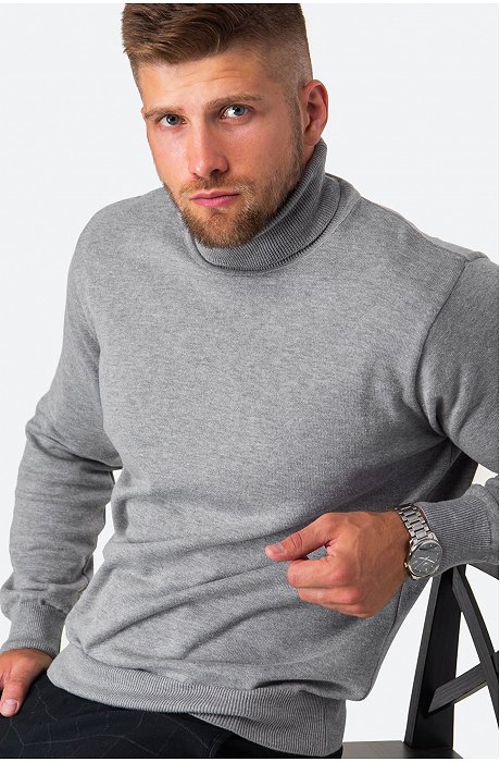 Мужские теплые свитера модные