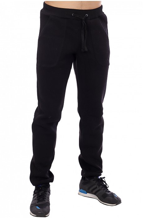 Теплые мужские брюки из футера трехнитки с начесом ИВГрадТрикотаж