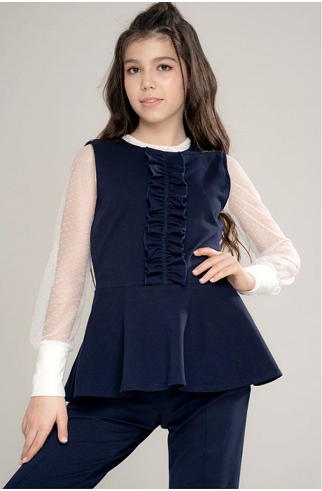 Костюм для девочки из футера Looklie