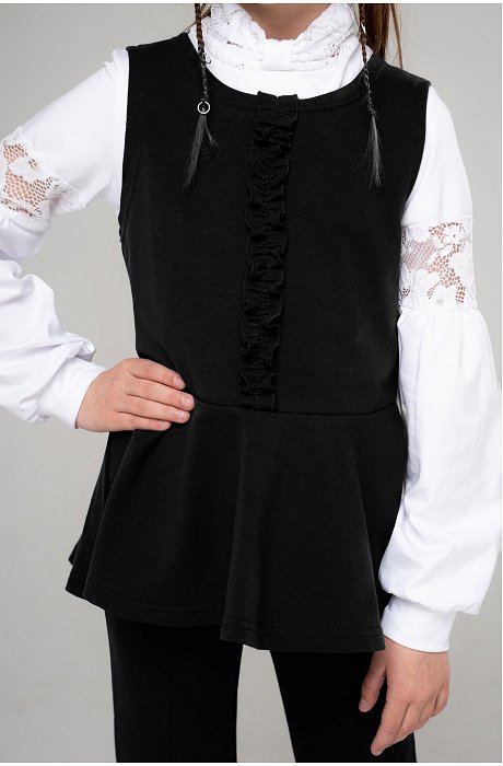Костюм из футера для девочки Looklie
