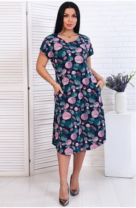 Женская хлопковая туника N-Collection