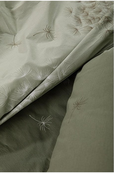 Постельное белье из поплина, 1,5 сп, наволочки 70*70 Ночь Нежна