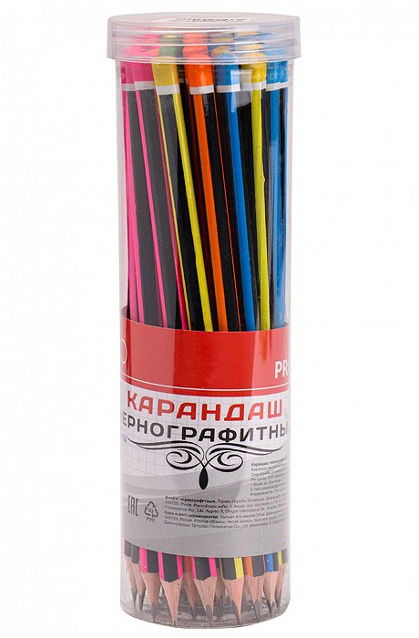 Набор чернографитных карандашей 36 шт. Prof-Press