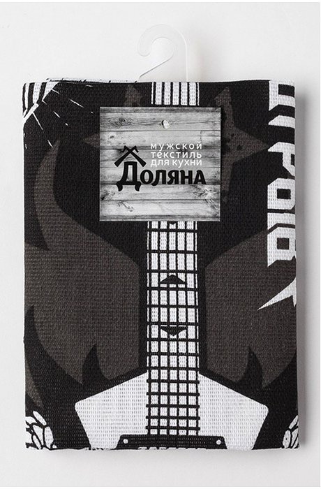 Полотенце из рогожки Доляна