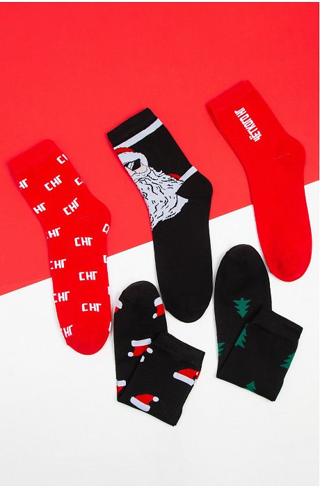 Набор мужских носков 5 пар в подарочной коробке Kaftan