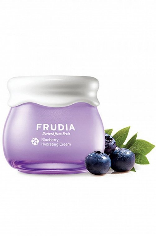 Крем увлажняющий для лица с черникой Blueberry Hydrating Cream 10 г FRUDIA