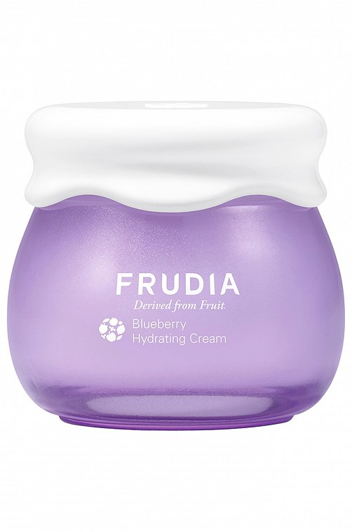 Крем интенсивно увлажняющий для лица с черникой Blueberry Hydrating Intensive Cream Jar 10 г FRUDIA