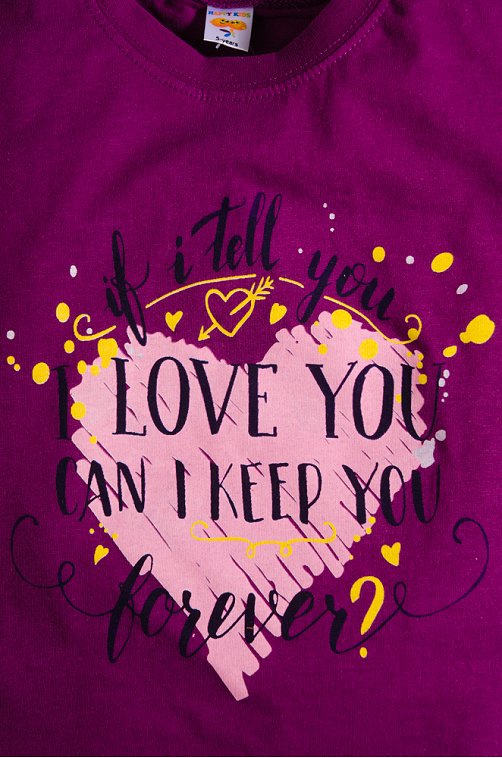 Футболка для девочки Happy Kids