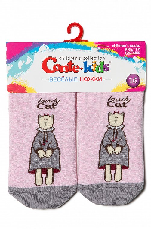Носки махровые для девочки Conte-kids