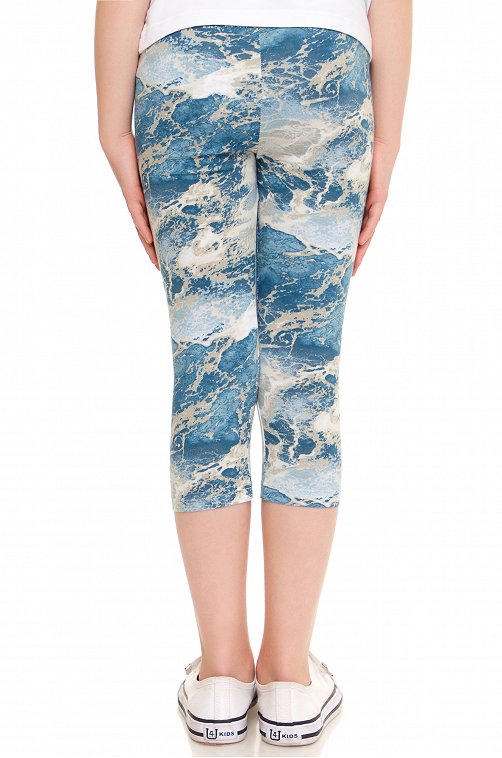 Бриджи с лайкрой для девочки Апрель