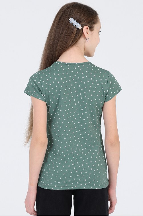 Футболка для девочки Апрель