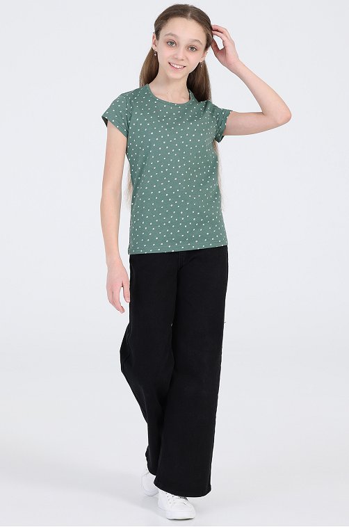 Футболка для девочки Апрель