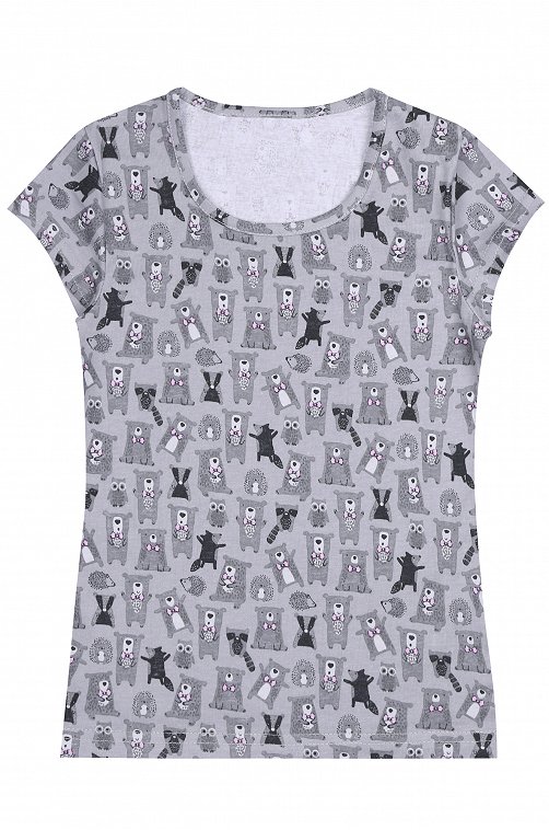 Футболка для девочки Апрель