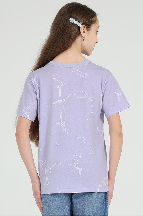 Футболка для девочки Апрель