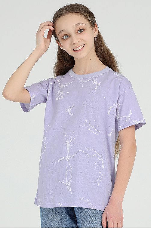 Футболка для девочки Апрель