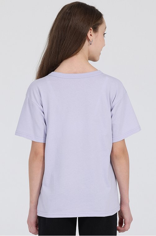 Футболка для девочки Апрель