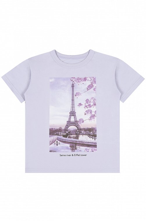 Футболка для девочки Апрель