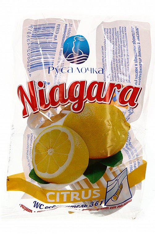 Освежитель для унитаза NIAGARA в гибкой подвеске citrus Русалочка