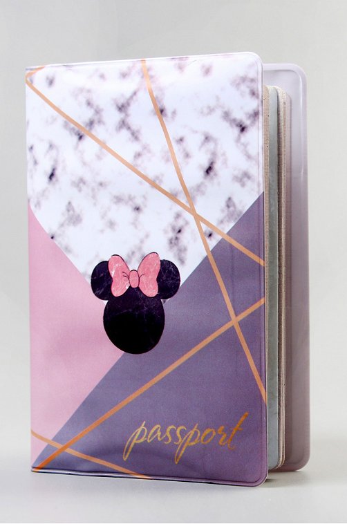 Обложка на паспорт Минни Маус Disney