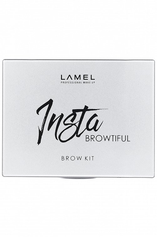 Набор для бровей INSTA Browtiful Kit т.402 cold 8 г LAMEL Professional
