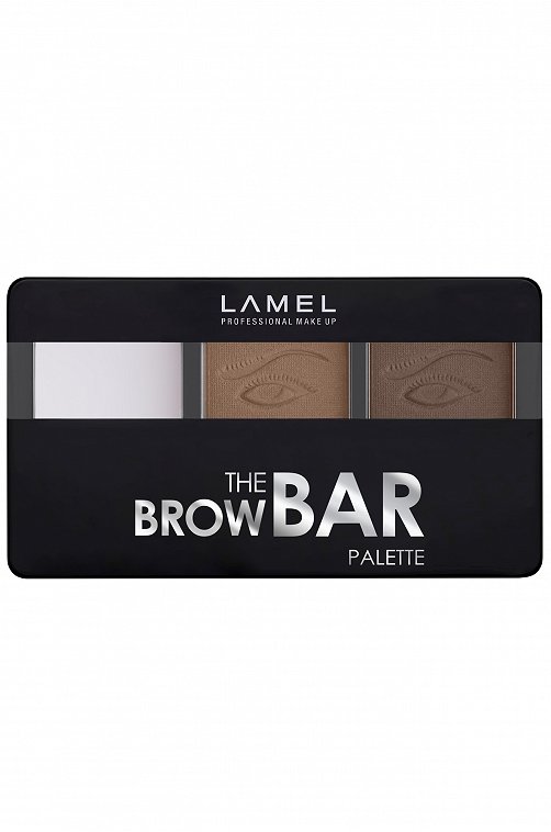 Набор для бровей The Brow Bar Palette т.401 7,36 г LAMEL Professional