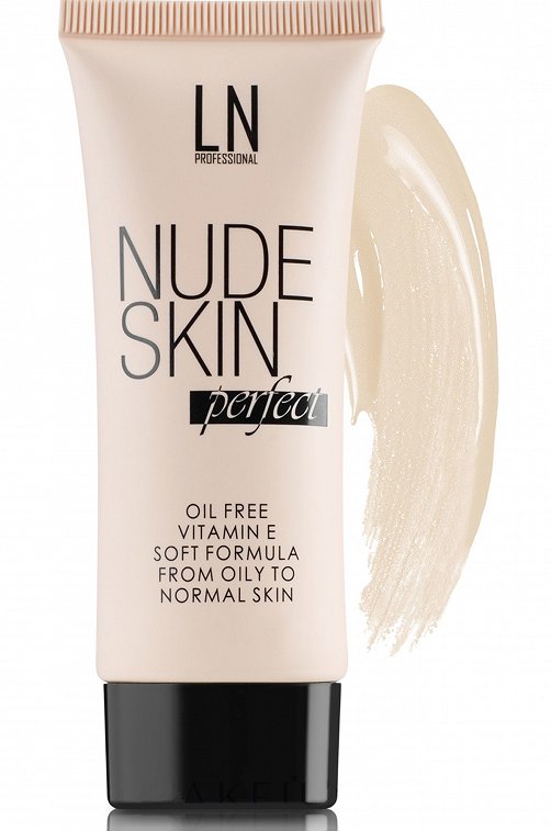 Крем тональный для лица кремовый Foundation Nude Skin Perfect т.03 natural beige 30 мл LN Professional