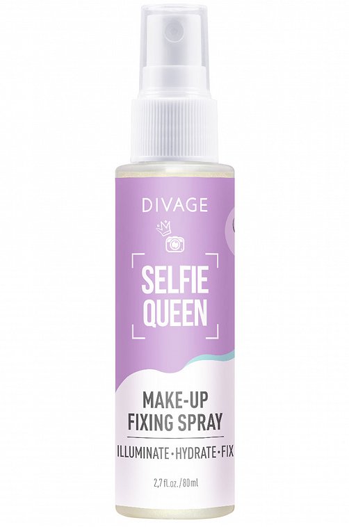 Спрей для фиксации макияжа Selfie Queen 80 мл DIVAGE