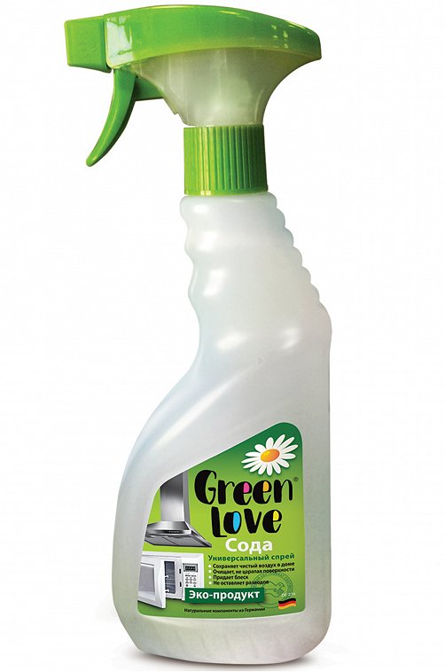 Спрей универсальный чистящий с содой 500 мл Green Love