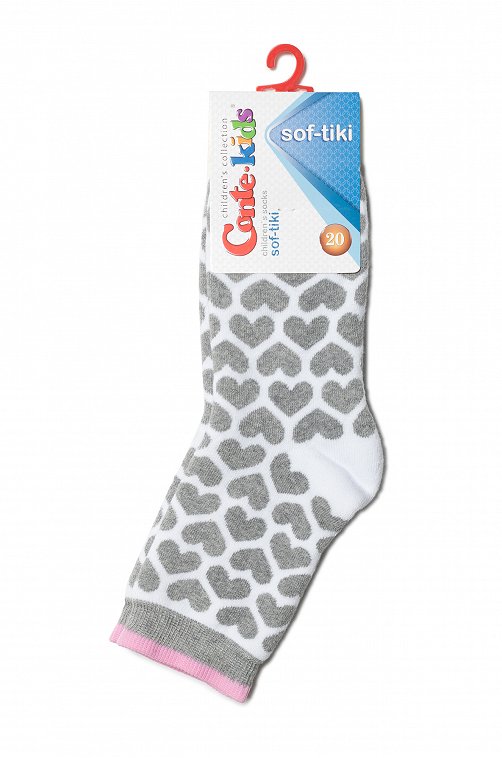 Махровые носки для девочки Conte-kids