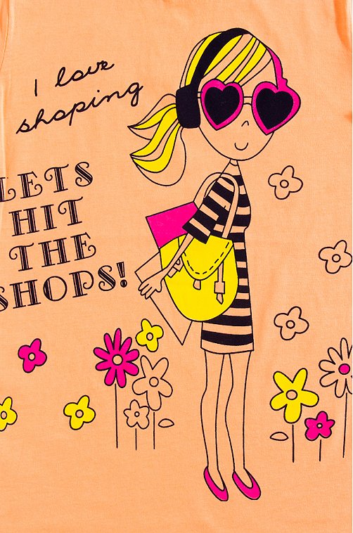 Футболка для девочки Adik kids