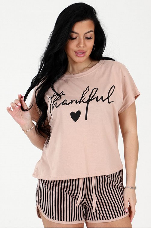 Женский домашний хлопковый костюм А-Дина Текс