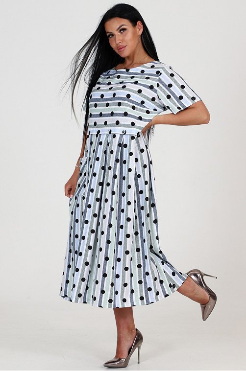 Женское летнее хлопковое платье А-Дина Текс