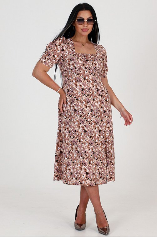 Женское летнее платье из штапеля А-Дина Текс