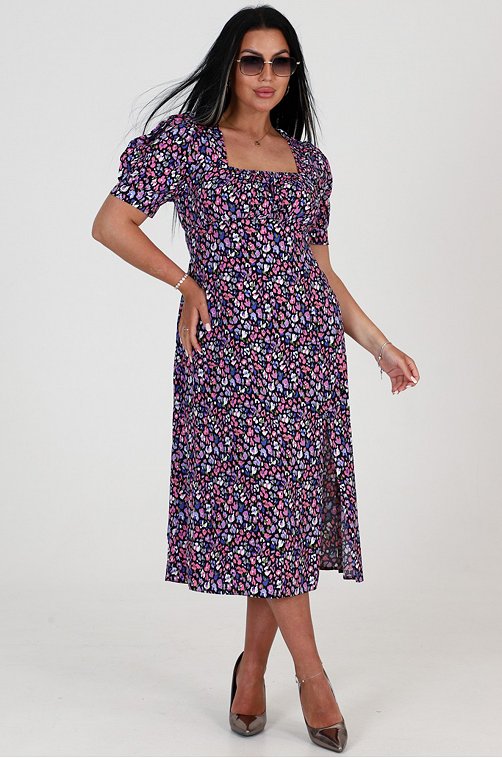 Женское летнее платье из штапеля А-Дина Текс