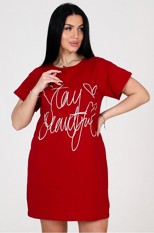 Женская хлопковая туника А-Дина Текс