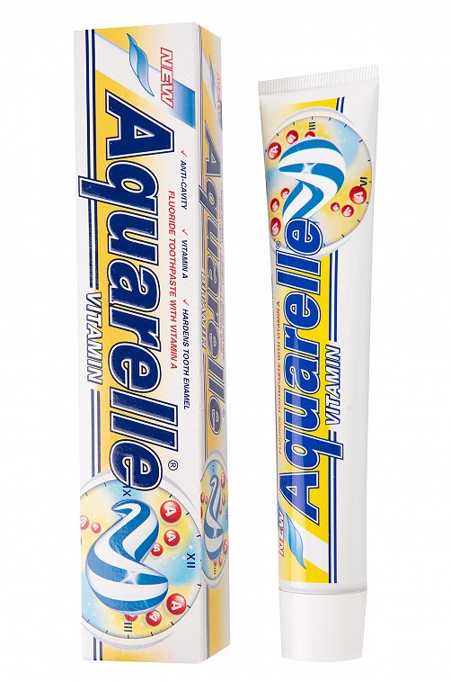 Зубная паста Vitamin 75мл Aquarelle