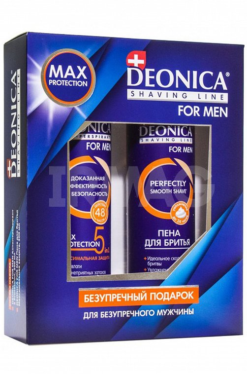Набор подарочный для мужчин For Men 5 protection Deonica
