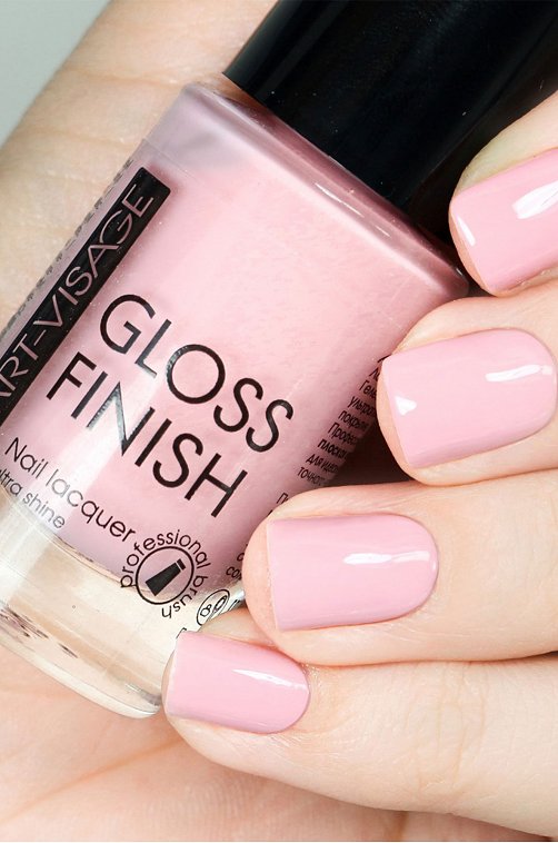 Лак для ногтей Gloss Finish т.103 розовый нюд 8,5 мл Art-Visage