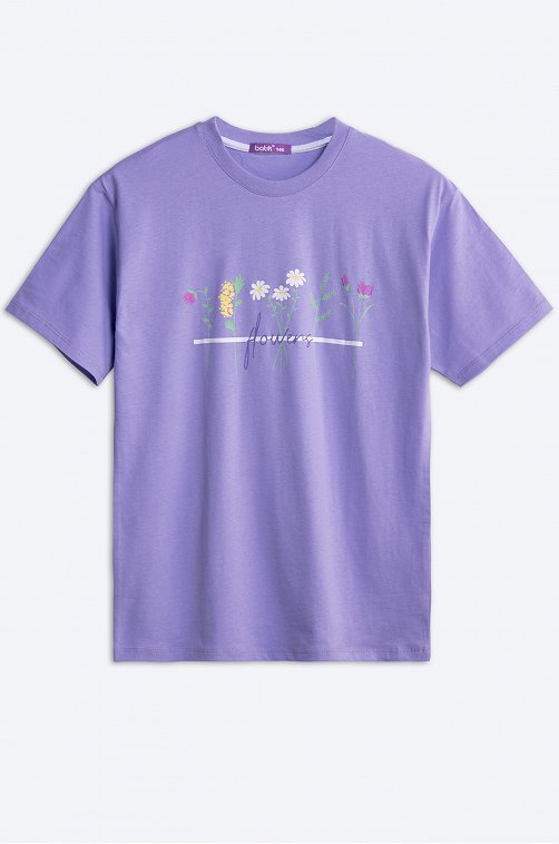 Хлопковая футболка для девочки-подростка Batik