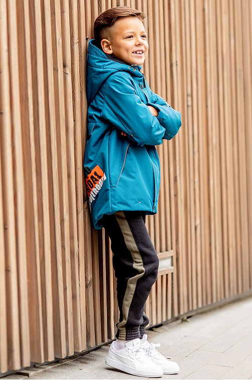Демисезонная куртка для мальчика из мембраны Batik