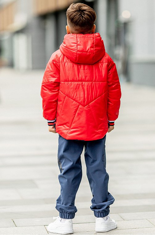 Демисезонная двухсторонняя куртка для мальчика Batik