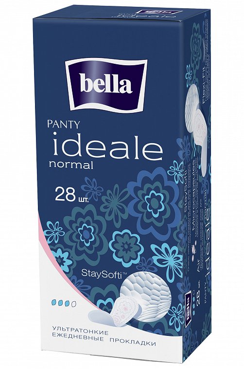 Прокладки ежедневные супертонкие Panty Ideale normal 28 шт Bella