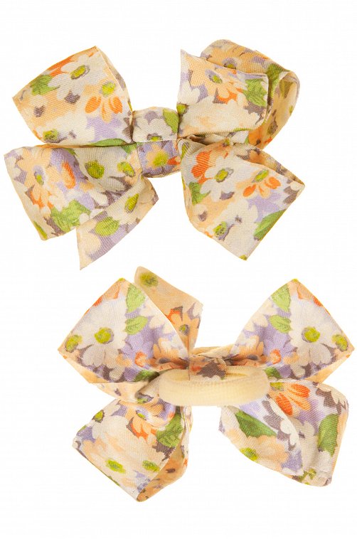 Бант для волос на резинке 2шт Babys Joy