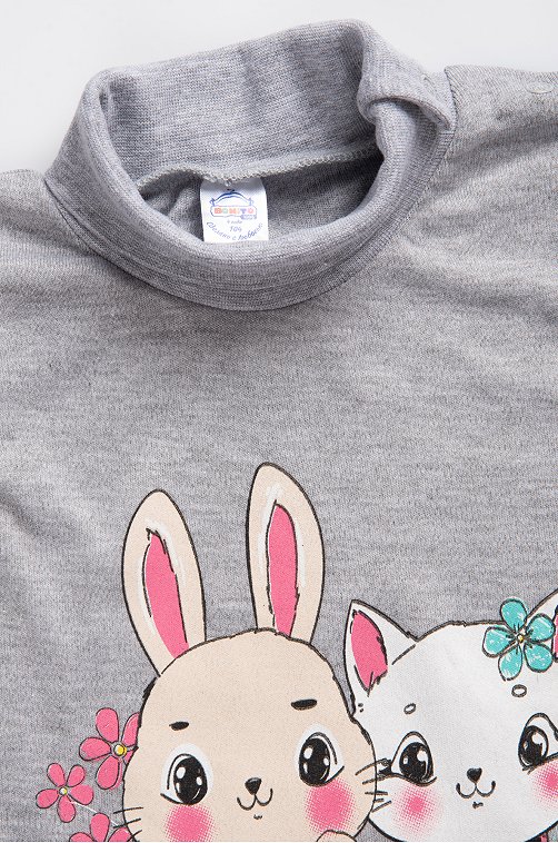 Водолазка для девочки Bonito