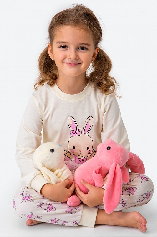 Хлопковая пижама для девочки Bonito